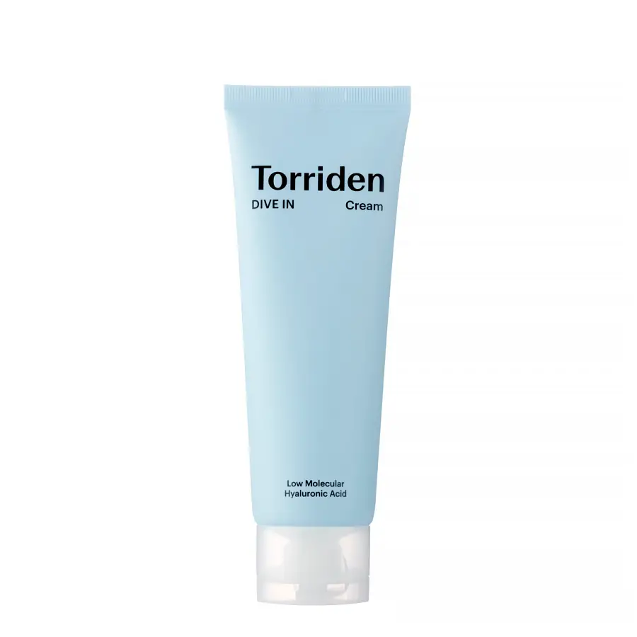 Torriden - Dive-In - Low Molecule Hyaluronic Acid Cream - Ενυδατική Κρέμα με Υαλουρονικό Οξύ χαμηλών Μορίων και Κεραμίδια - 80ml