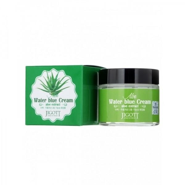 Jigott Aloe Water Blue Cream - Καταπραϋντική κρέμα με εκχύλισμα αλόης - 70ml