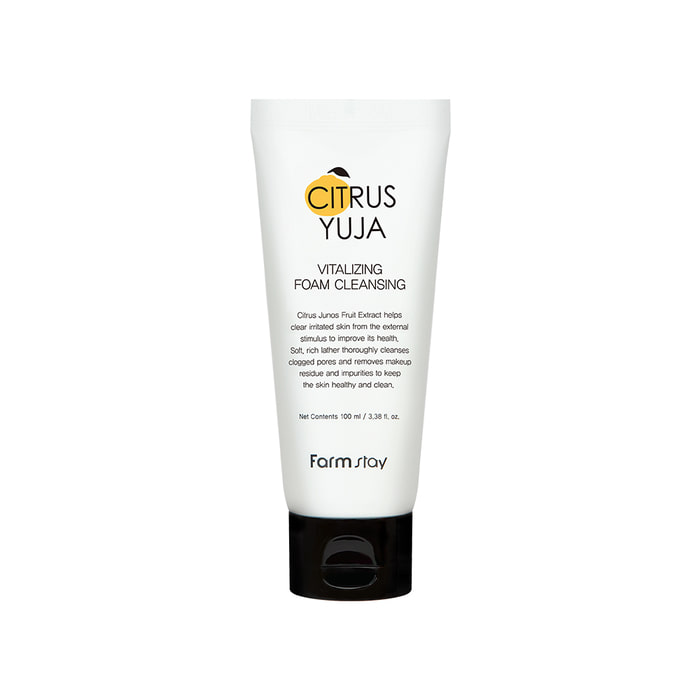 Farmstay Citrus Yuja Vitalizing Foam Cleansing - 100 ml