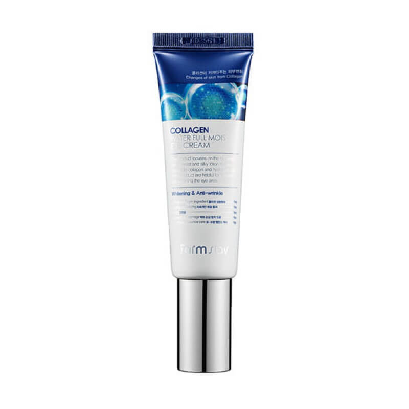 Farmstay Κρέμα Ματιών με Υδρολυμένο Κολλαγόνο Collagen Water Full Moist Eye Cream (50ml)