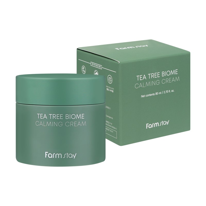 Farmstay Κρέμα Θρέψης και Ενυδάτωσης Tea Tree Biome Calming Cream (80ml)