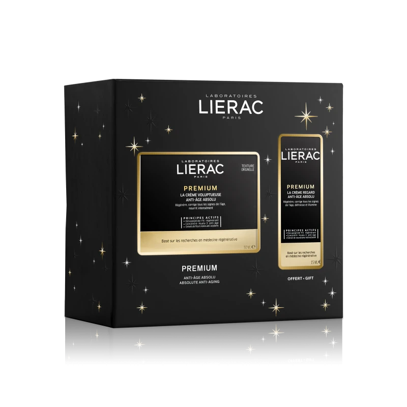 Lierac Set Premium La Creme Voluptueuse 50ml + Δώρο Premium La Creme Regard Anti Age Absolu 15ml