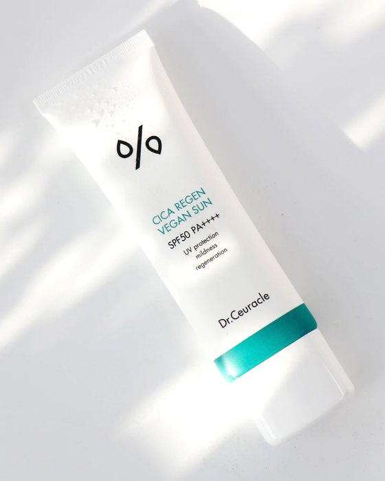 Dr. Ceuracle Cica Regen Vegan Sun  - vegan αντηλιακό με SPF 50 PA++++ - 50ml