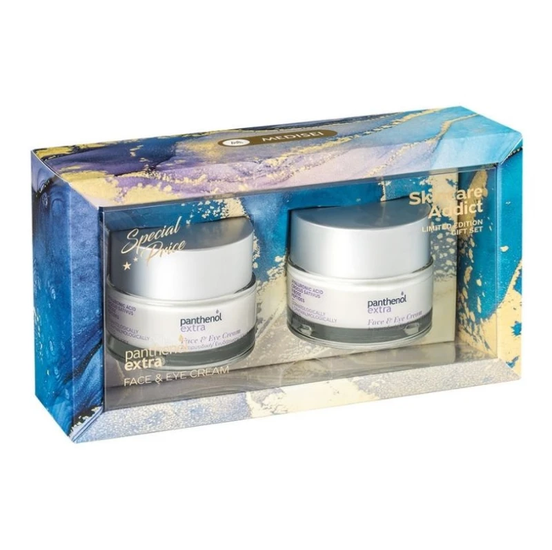 Medisei Panthenol Extra Skincare Addict Set Αντιρυτιδική & Ενυδατική Κρέμα Προσώπου 2x50ml