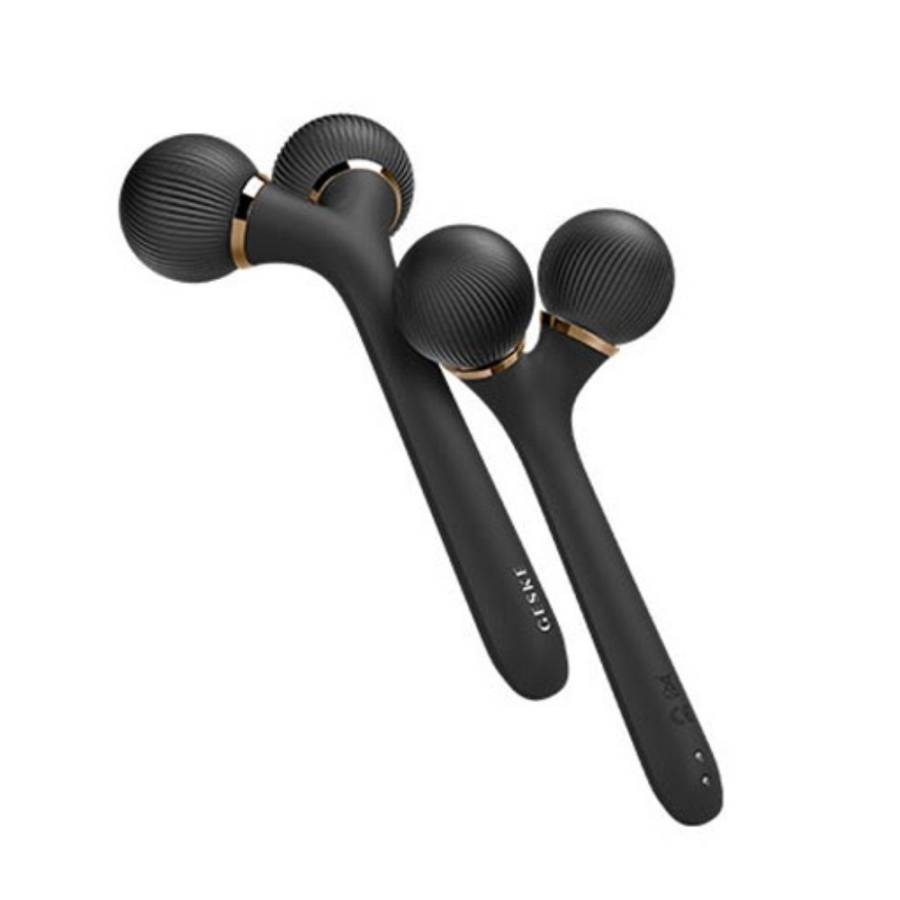 Geske Sonic Facial & Body Roller | 4 in 1 Grey Συσκευή διόρθωσης περιγράμματος προσώπου και σύσφιξης για πρόσωπο και σώμα - 1 τεμάχιο