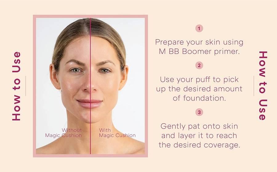 Missha Magic Cushion Cover Lasting Foundation SPF50+/PA+++, 23 Natural Beige - 15 g