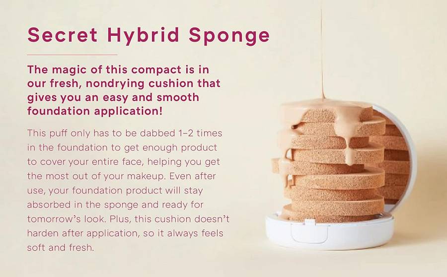 Missha Magic Cushion Cover Lasting Foundation SPF50+/PA+++, 23 Natural Beige - 15 g