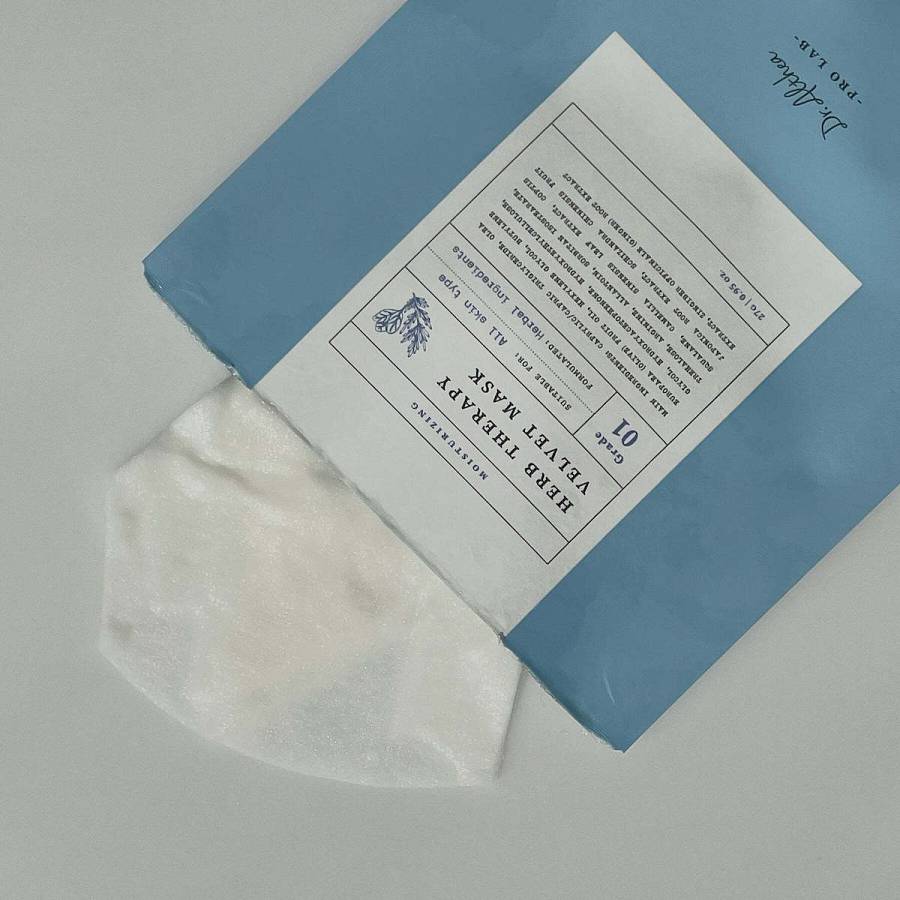 Dr. Althea Herb Therapy Velvet Μάσκα Προσώπου για Ενυδάτωση 27gr