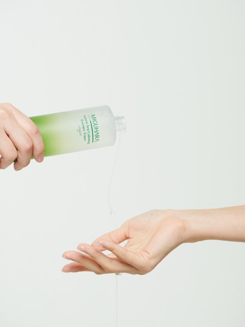Miguhara Green Tea Calming Essence Toner Origin – Ενυδατική καταπραϋντική τονωτική λοσιόν - 200ml