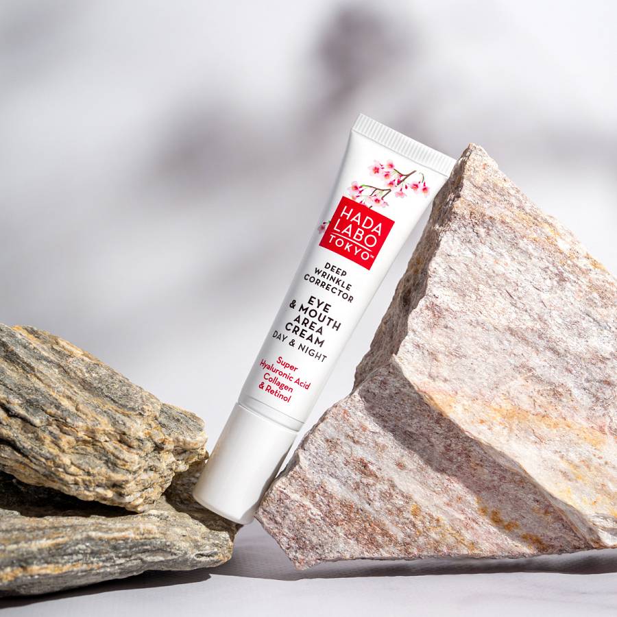 Hada Labo Tokyo Deep Wrinkle Corrector Eye & Mouth Area Cream  - 15ml