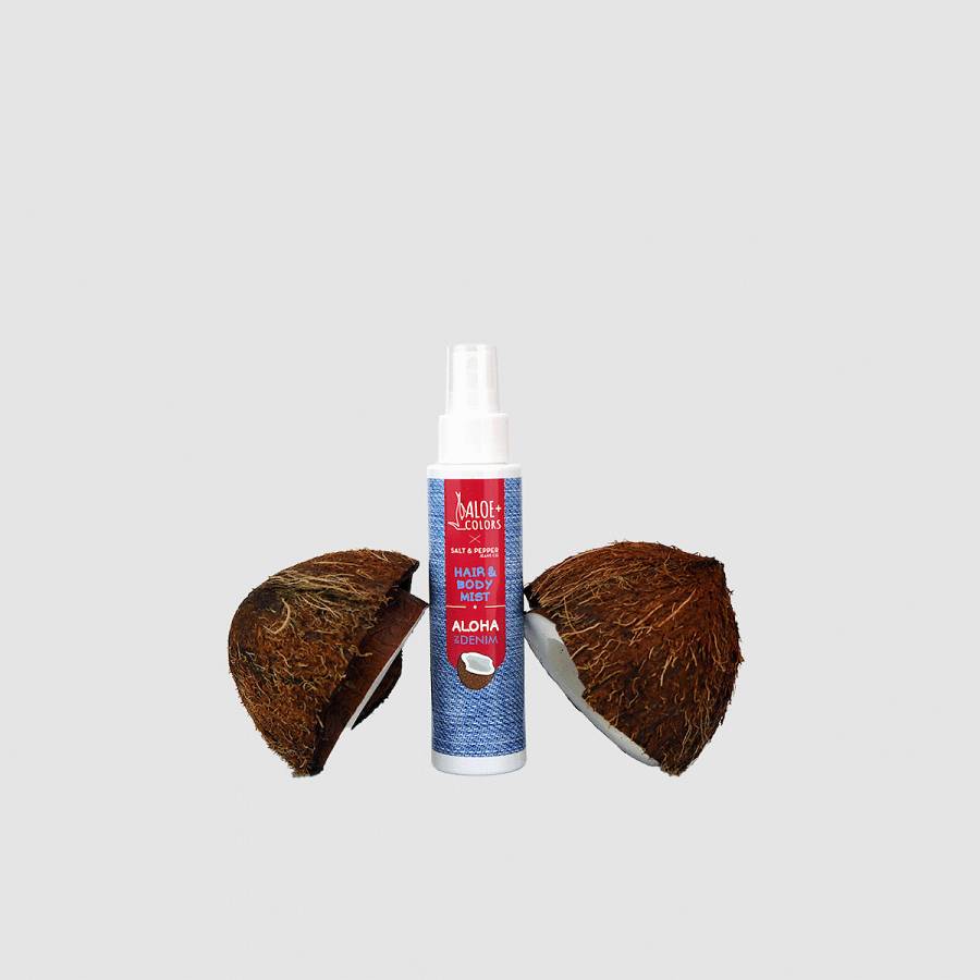 Aloe+ Colors Aloha In Denim Hair & Body Mist Ενυδατικό Σπρέϊ Για Μαλλιά και Σώμα με Άρωμα Καρύδα-Monoi 100ml