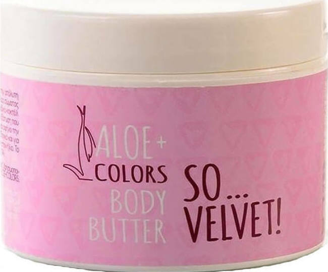Aloe Colors So Velvet Body Butter Βούτυρο Σώματος, 200ml