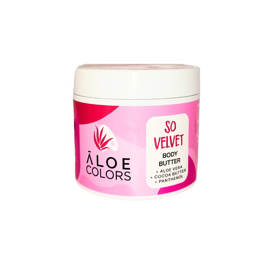 Aloe Colors So Velvet Body Butter Βούτυρο Σώματος, 200ml