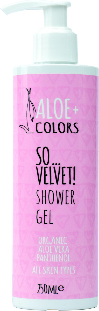 Aloe Colors So Velvet Shower Gel Αφρόλουτρο, 250ml