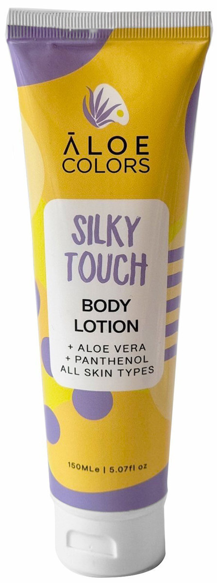 Aloe Colors Silky Touch Body Lotion Ενυδατικό Γαλάκτωμα Σώματος, 150ml