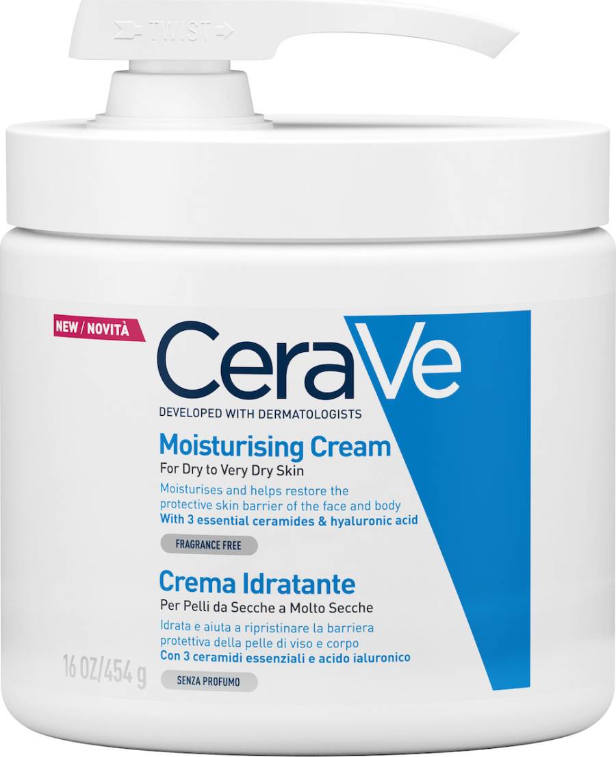 Moisturising Cream Ενυδατική Κρέμα Προσώπου & Σώματος - 454 gr