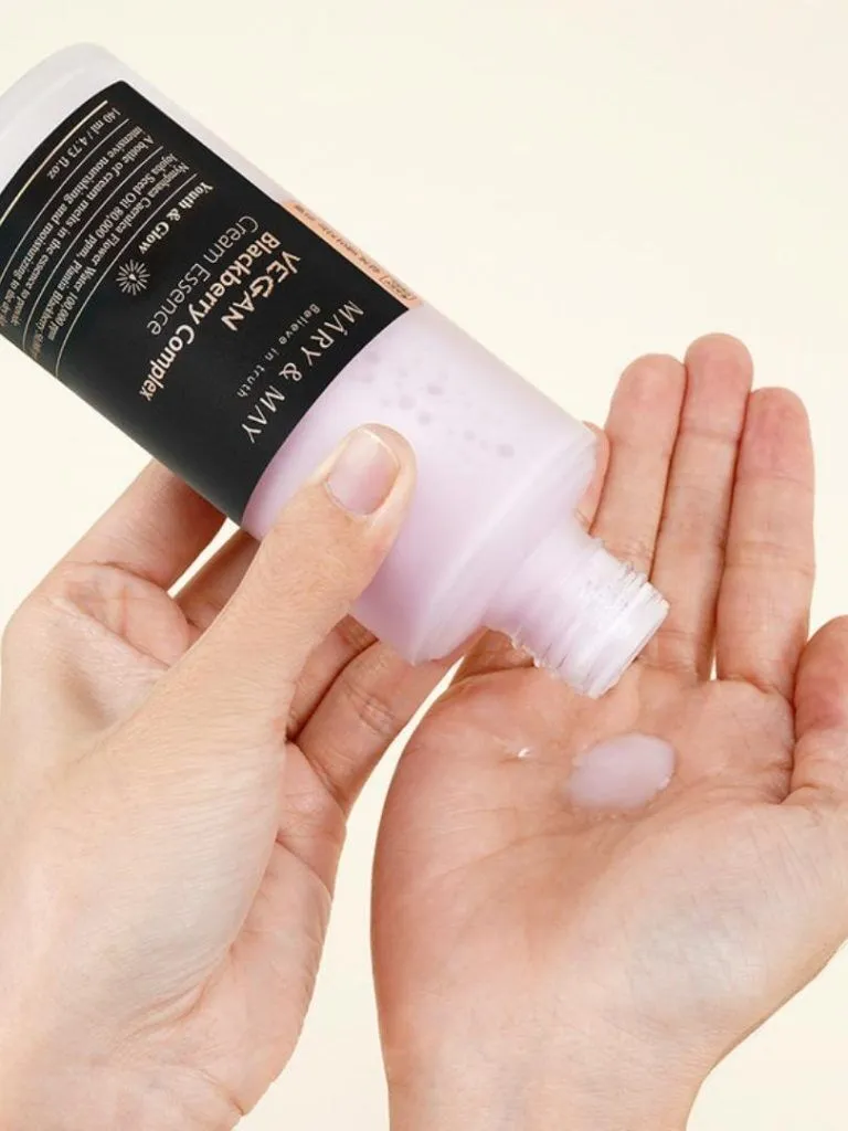 Mary & May Vegan Blackberry Complex Cream Essence – Διφασικό essence – κρέμα για βαθιά ενυδάτωση - 140ml
