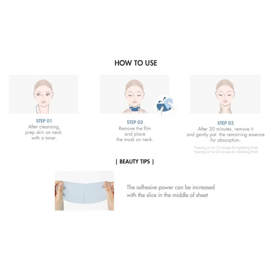 Dr. Ceuracle Hyal Reyouth Hydrogel Neck Mask - 11gr.