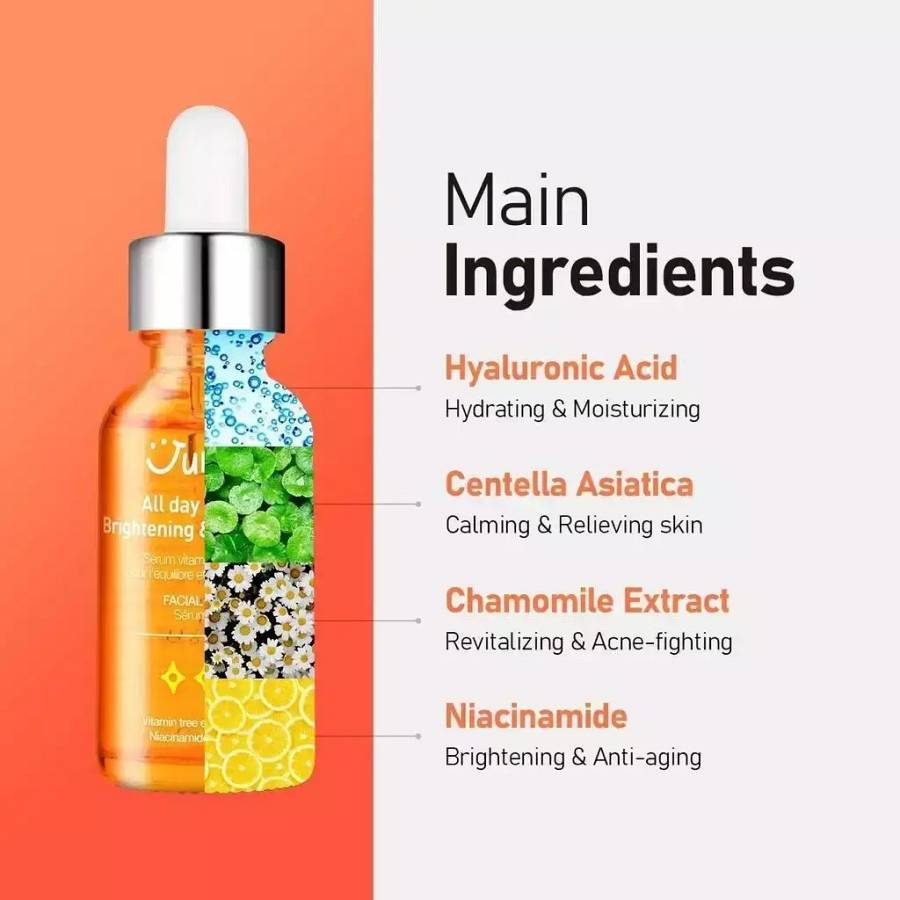 Jumiso All day Vitamin Brightening & Balancing Facial Serum – Λάμψη και εξισορρόπηση - 30ml