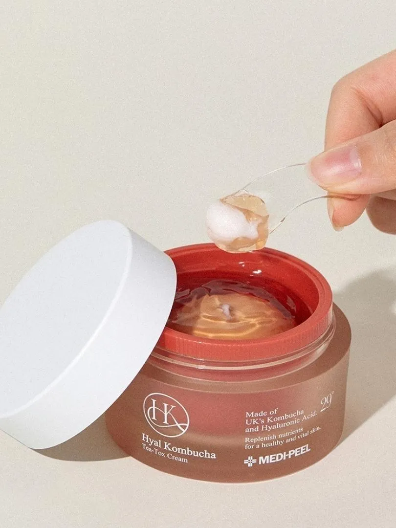 Medi-Peel Hyal Kombucha Tea Tox Cream – Διφασική Ενυδατική Κρέμα με Προβιοτικά - 50 ml