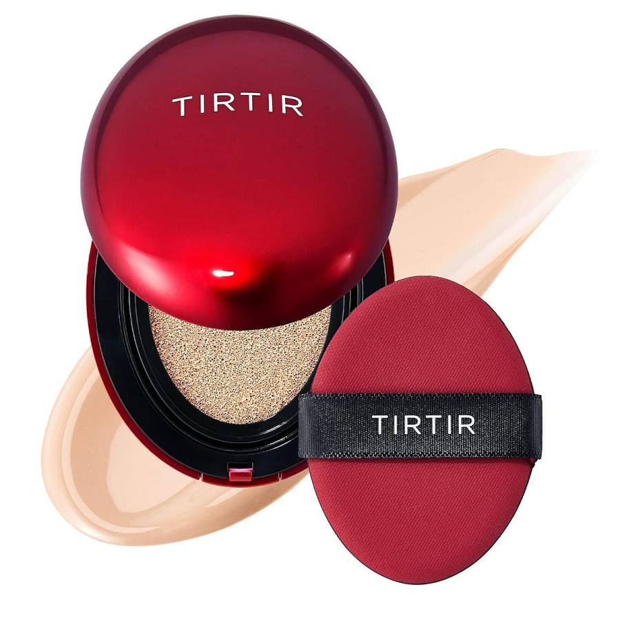 TIRTIR - Mask Fit Red Cushion SPF 40 PA++ - Long-lasting Face Primer in a Cushion - 21W Natural Ivory - 18g