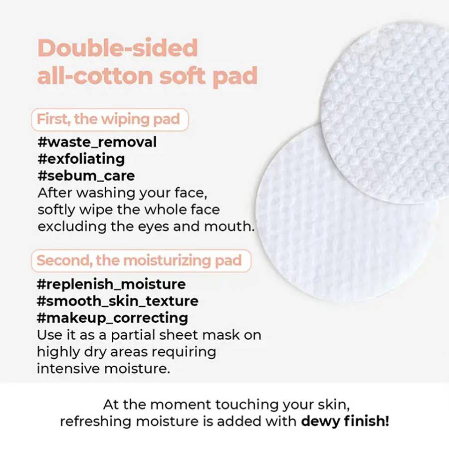 NUMBUZIN No. 4 Pore Zero Peeled Egg Toner Pad (70 Pads) - 190ml