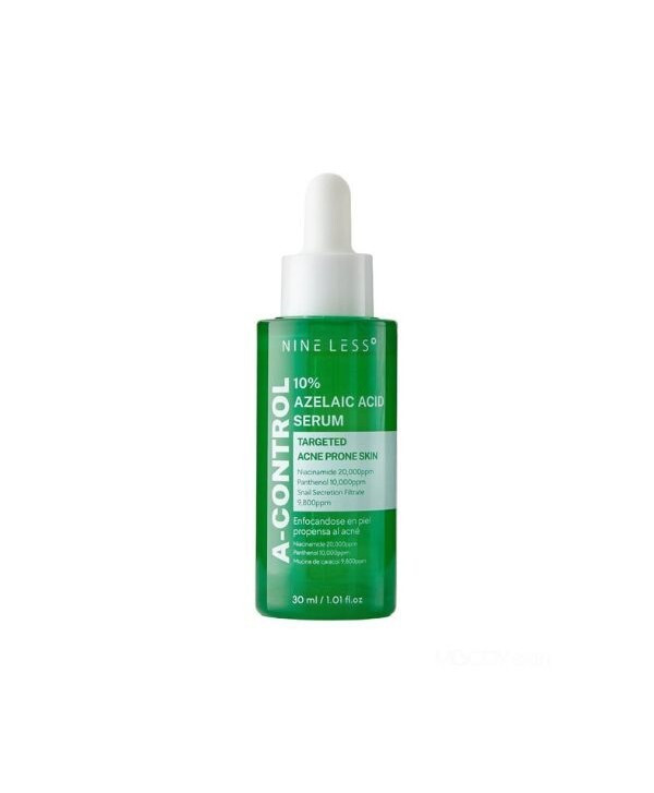 Nine Less A-Control 10% Azelaic Acid Serum Προσώπου για Ακμή - 30ml