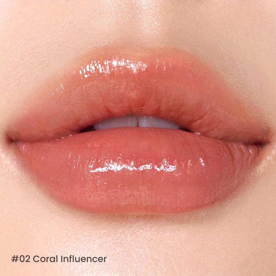 Peripera Ink Mood Glowy Tint - 02 Coral Influencer - 4 g