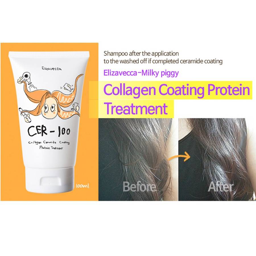 Elizavecca - Milky Piggy Cer-100 Collagen Ceramide Coating Protein Treatment - 50 ml
