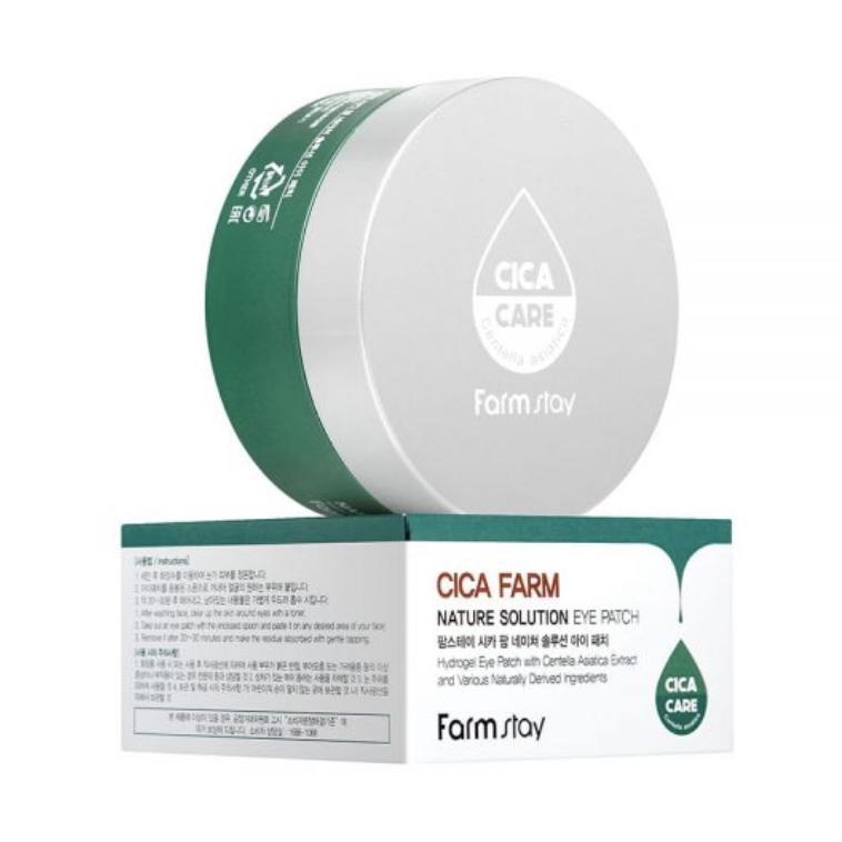 Farm Stay Cica Farm Nature Solution Eye Patch 90 gr Eye Patch 60τμχ