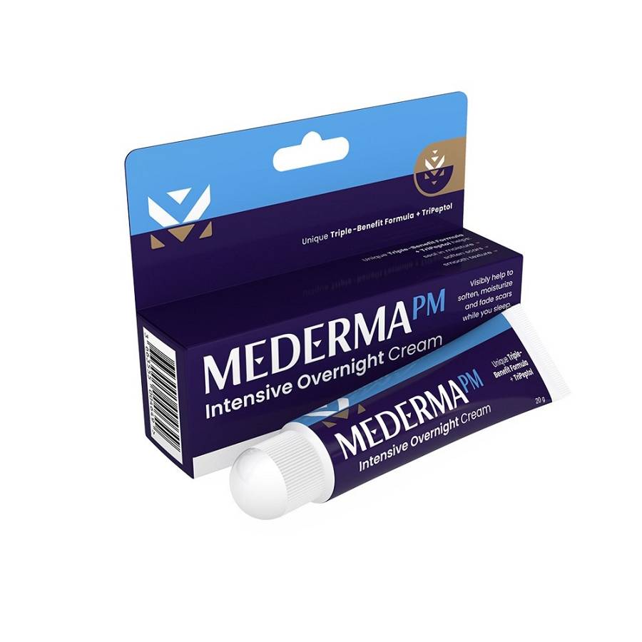 Mederma PM Intensive Overnight Cream Εντατική Και Αισθητική Κρέμα Νύχτας Για Την Θεραπεία Των Ουλών 20ml