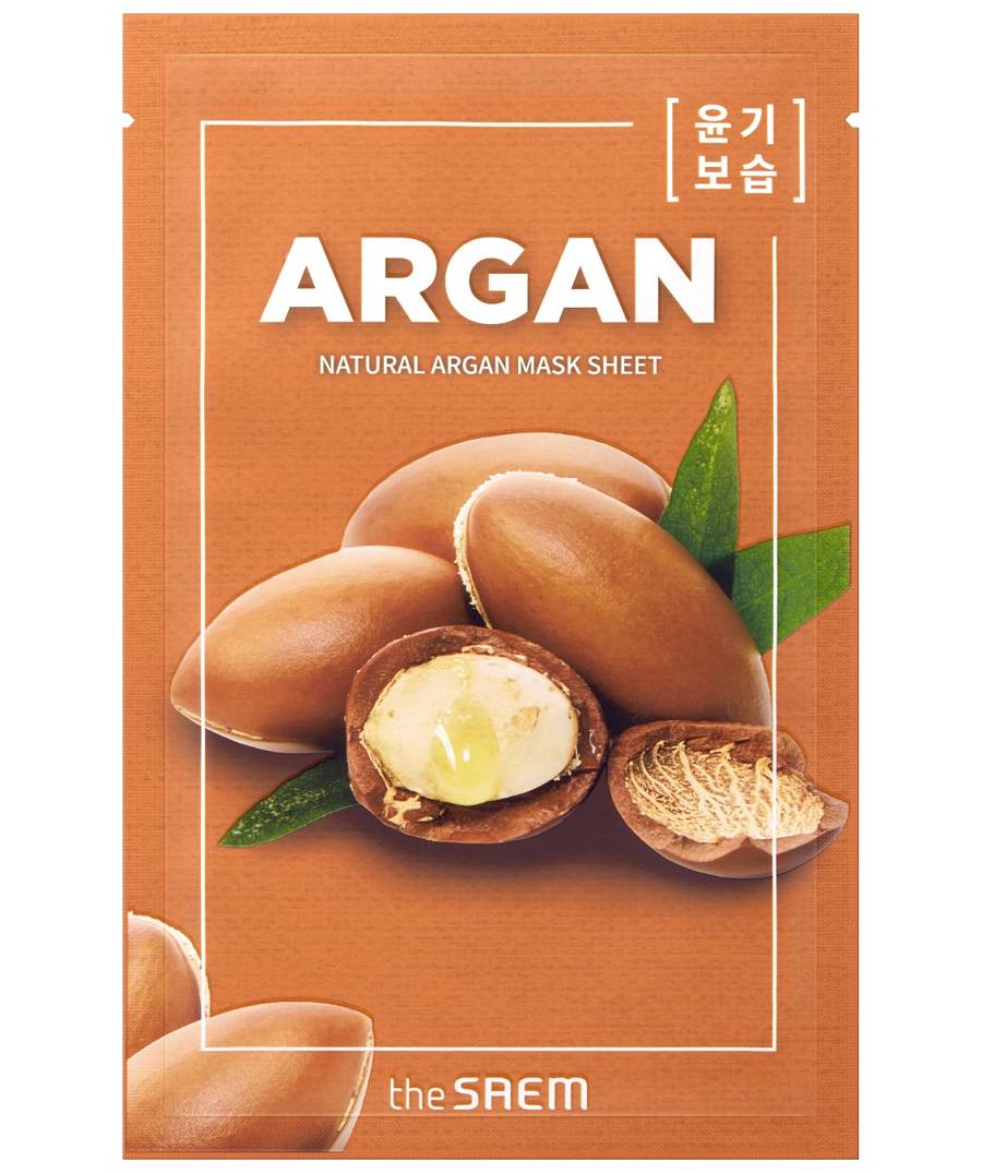 THE SAEM Natural Argan Mask Sheet