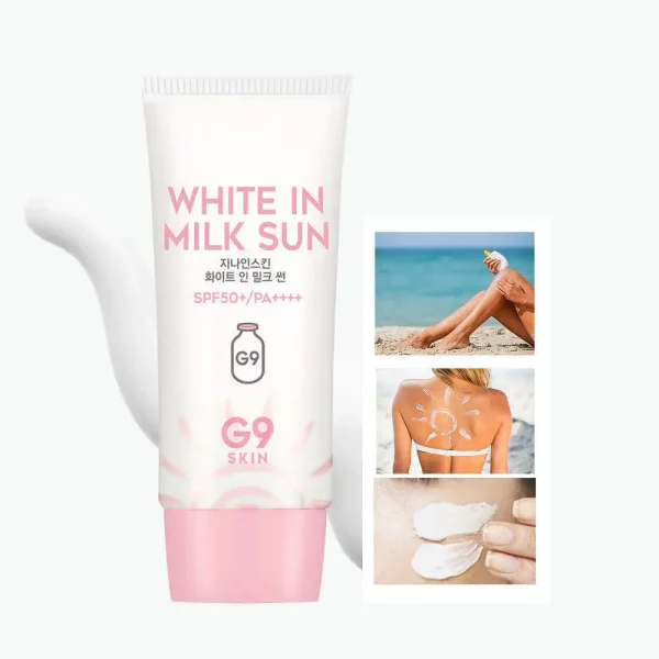 G9 SKIN White In Milk Sun Plus SPF50+/PA+++, 40ml