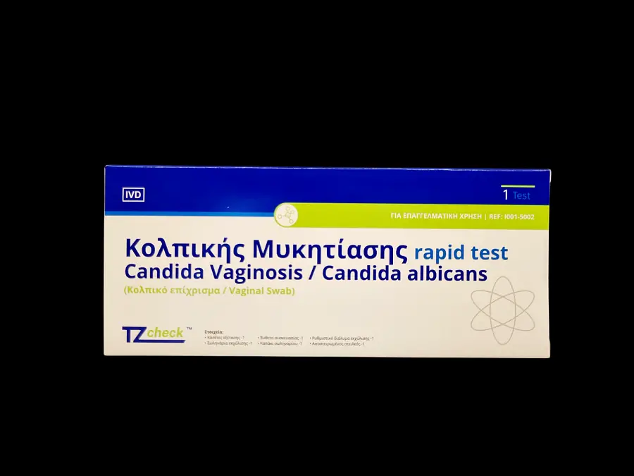 TZ Check Candida Vaginosis/Albicans Rapid Test Κολπικής Μυκητίασης 1τμχ