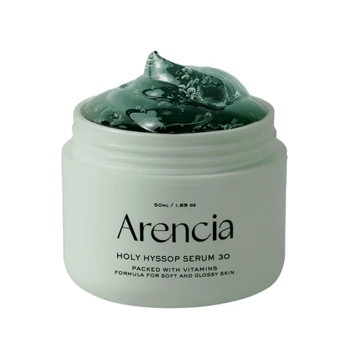 Arencia  Holy Hyssop Serum 30 - Ορός λάμψης για ατέλειες και λεπτές γραμμές