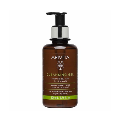 Apivita Cleansing Gel Καθαρισμού για Λιπαρές & Μεικτές Επιδερμίδες 200ml