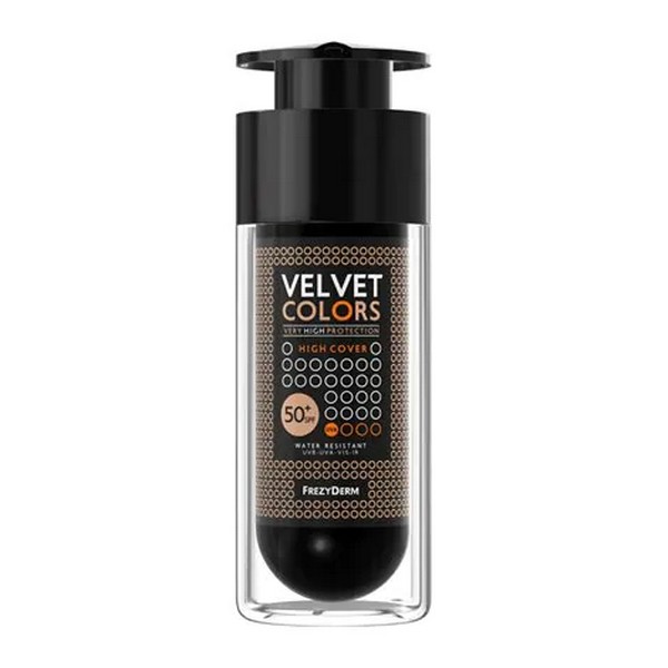 Frezyderm Velvet Colors Make Up High Cover SPF50+, 30ml