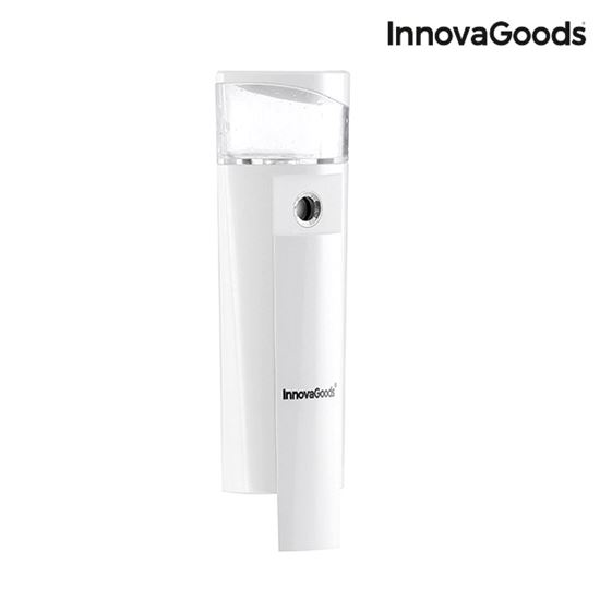 InnovaGoods V0100485 Wellness Beauté facial atomizer with power bank Ατμοποιητής Προσώπου με Power Bank 2 σε 1