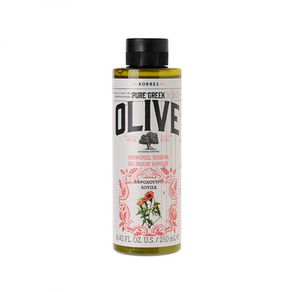 Korres Olive Pure Greek Αφρόλουτρο με άρωμα Λουίζα 250ml