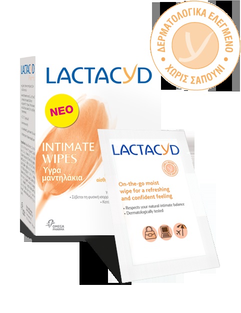 Lactacyd Wipes – Μαντηλάκια 10τεμ