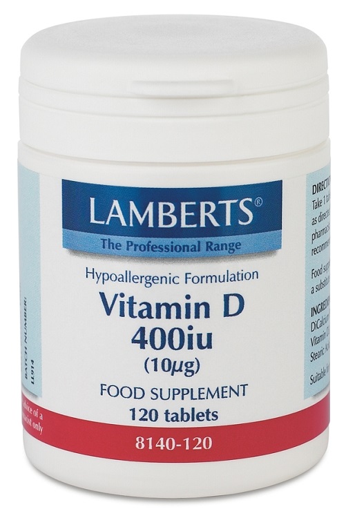 Lamberts Vitamin D 400ui 120tabs