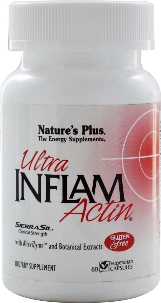 Natures Plus Ultra Inflamacin Ισχυρή Αντιφλεγμονική Φόρμουλα, 60 vcaps