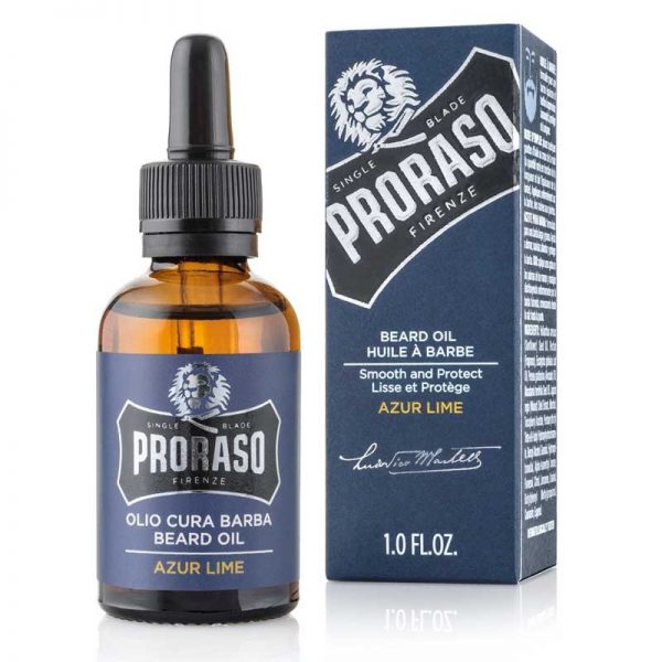 Proraso Azur and Lime Beard Oil 30ml