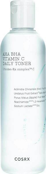 Cosrx Refresh AHA BHA Vitamin C Daily Toner – Αναζωογονητική τονωτική λοσιόν με βιταμίνη C και οξέα - 150ml