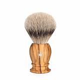 Muehle CLASSIC shaving brush 091 H 250 – silvertip badger/olive wood/21mm