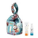 Vichy Πακέτο Προσφοράς με Capital Soleil Anti Dark Spot 3-σε-1 SPF50 Υψηλή Προστασία κατά των Κηλίδων με Χρώμα, 50ml & & Δώρο Mineral 89 Booster,10ml & Συλλεκτική Τσάντα, 1τεμ, 1σετ