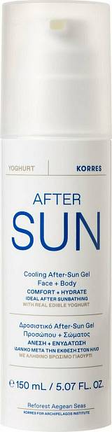 Korres Yoghurt Δροσιστικό After-Sun Gel Προσώπου & Σώματος, 150ml